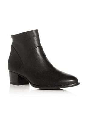 Paul Green Nelly Soft Leather Ankle Boots Booties Black Size PG 8 US 10.5